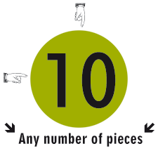 Any Number Of Pieces